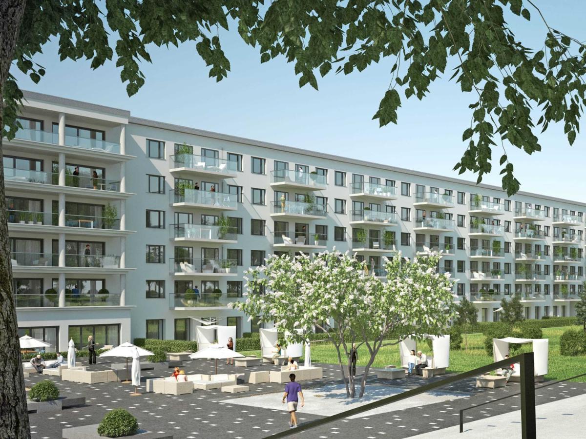 Strandresort Prora Penthouse 504 mit Dachterrasse Binz Exterior foto
